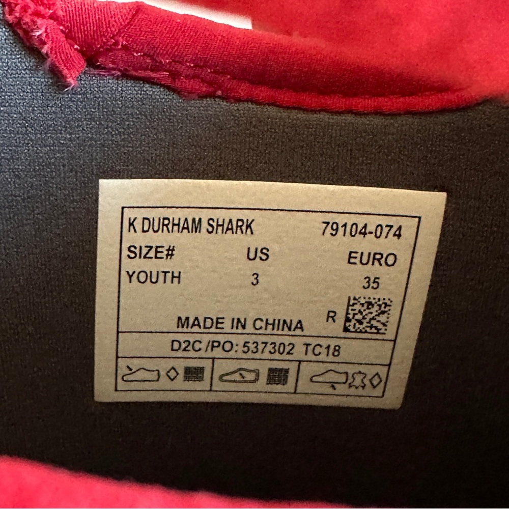 Bogs Winter Snow Boots K Durham Grasp Waterproof Insulated Shark Youth Size 3 - Picture 15 of 17